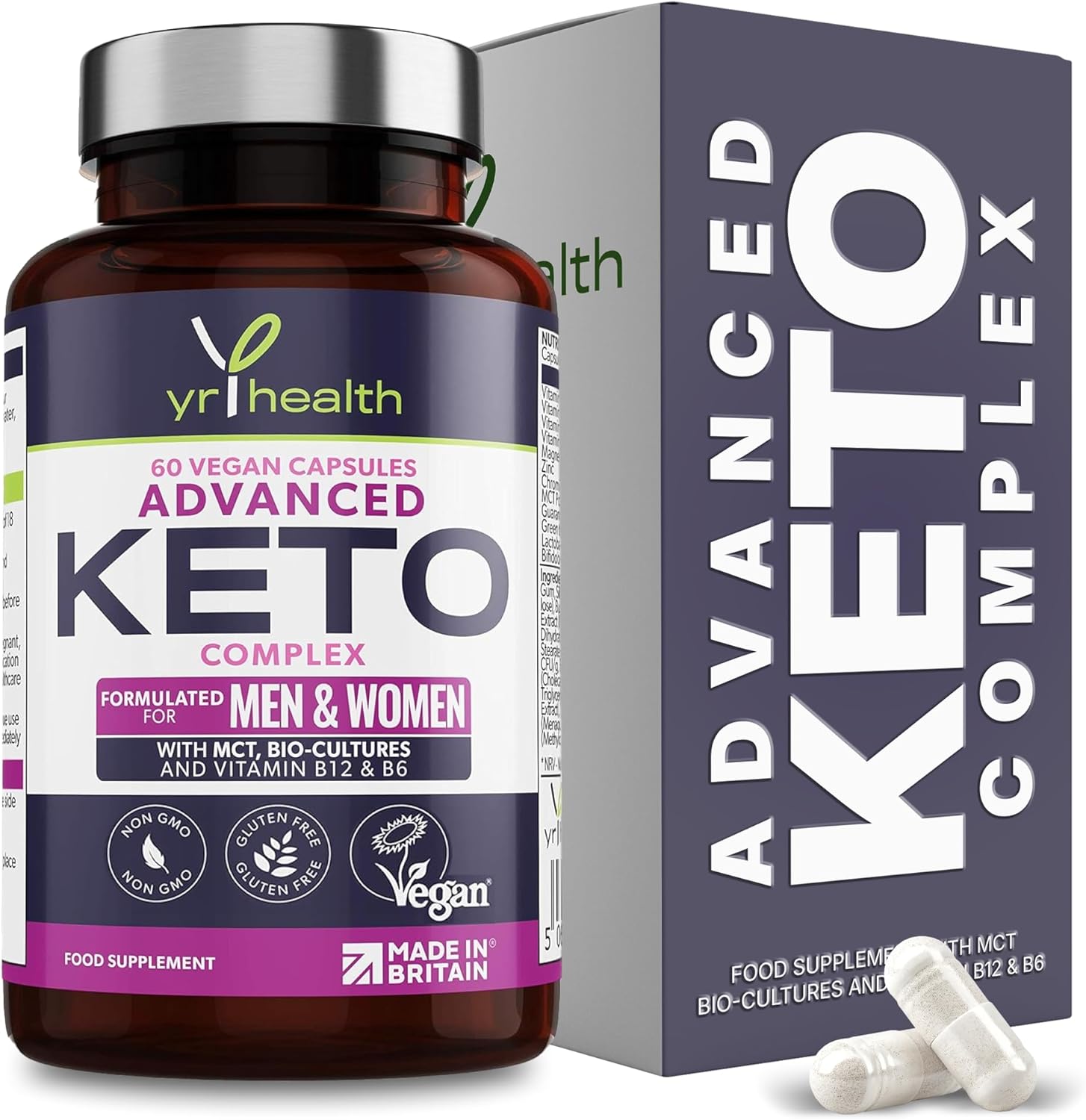 Keto Diet Pills - Max Strength Weight Loss Complex for Men & Women ...