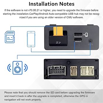 Amazon.com: Bestycar TK78-66-9U0C Wired Carplay Adapter Retrofit