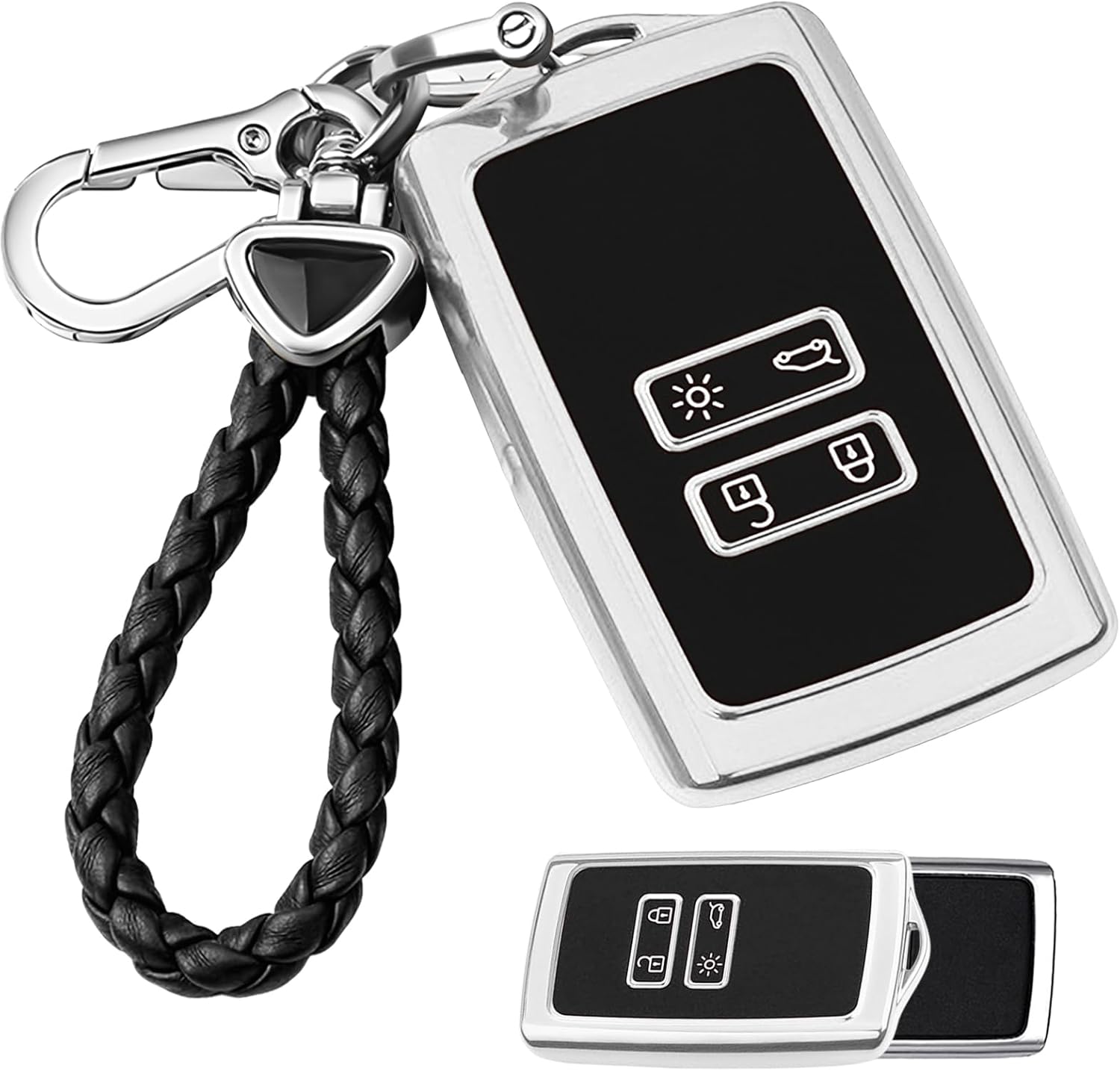 Custodia In Silicone Per Telecomando Mini | Protezione Antiurto E Antigraffio, Design Compatto Con 3 Pulsanti - 2