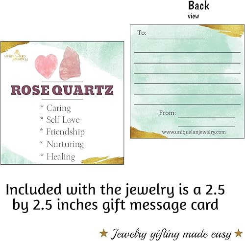 Miniatura 10 de Real Raw Crystal Ring Birthstone sterling silver White Gold statement Jewelry gift for her Christmas Mothers Day Birthday Valentine Statement Ring