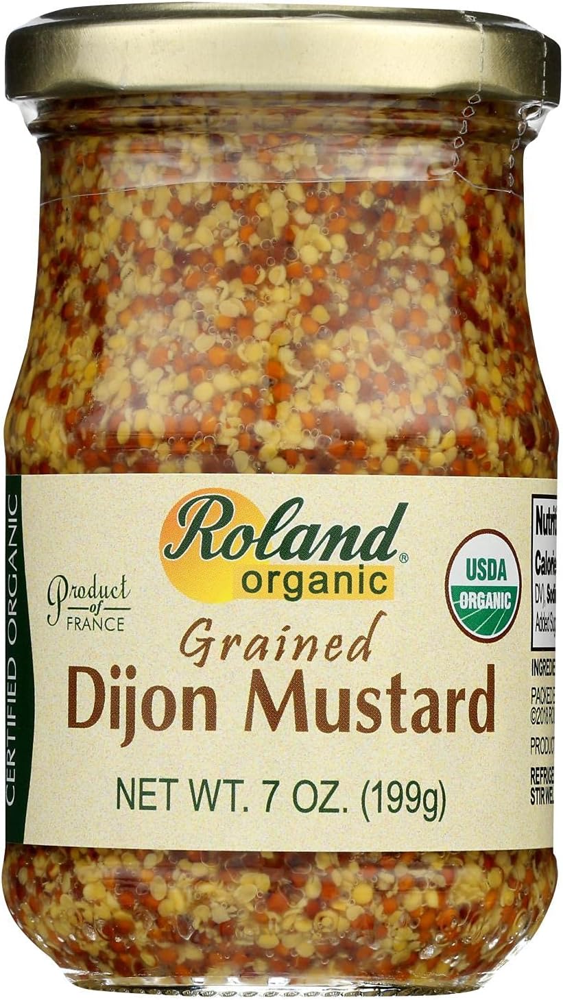 Mustard Grained Dijon Org 7 OZ (Pack Of 12)12