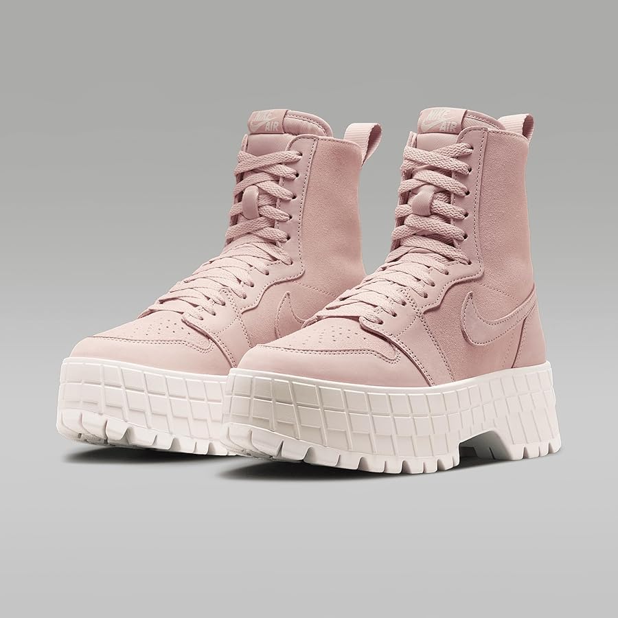 Amazon.com | Air Jordan 1 Brooklyn Women's Boots (FJ5737-601, Pink