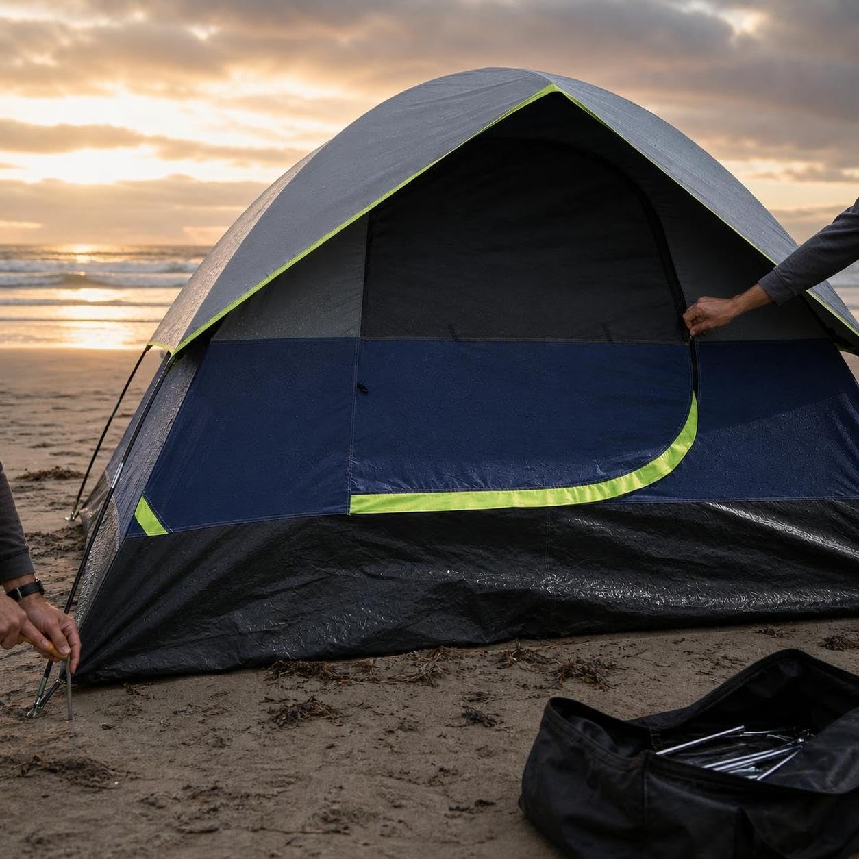 da Campeggio per Tutte le Stagioni Doppio Strato, per Attività Outdoor, camping