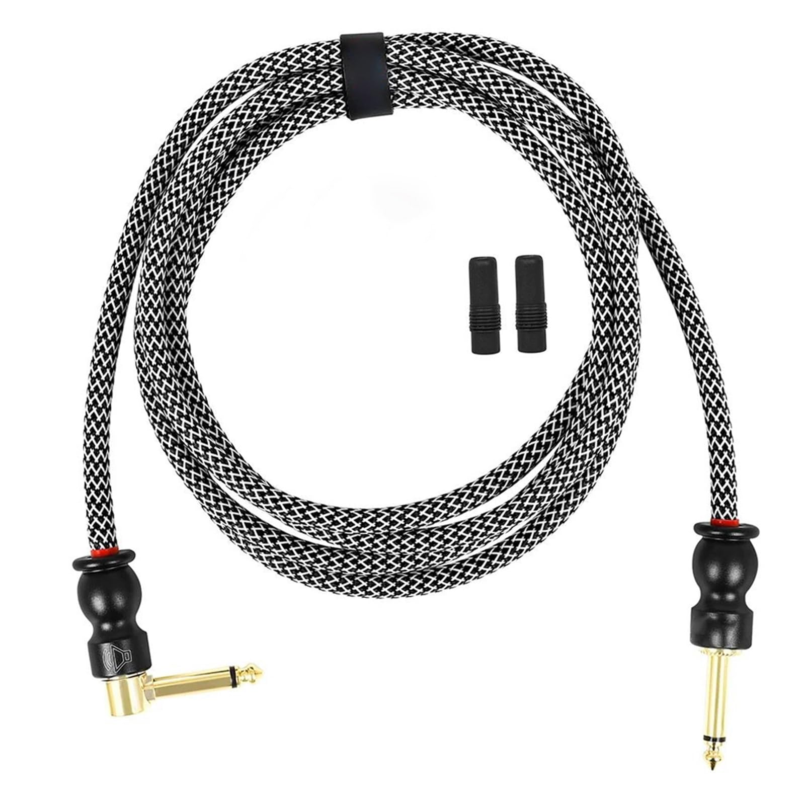 Profesjonalny Kabel Do Gitary Gitara Elektryczna Kable Głośniki Wzmacniacze Połączenie Oplotu 6,35 Mm