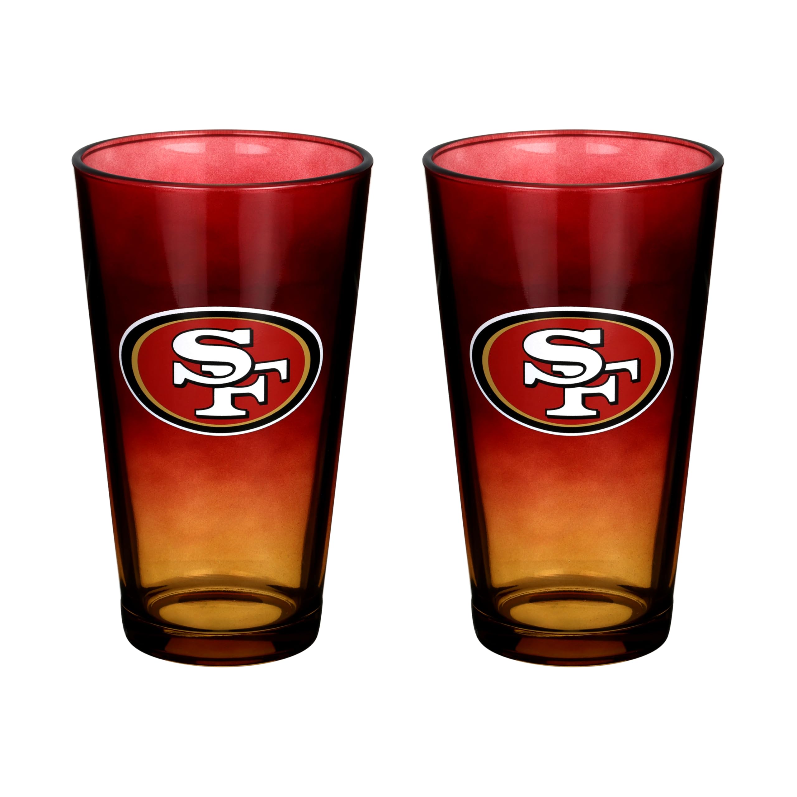 NFL Ombre Pint Glasses - Indianapolis Colts (2-Pack) -10