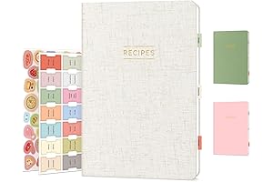 Recipe Book to Write In Your Own Recipes - 8.5 x 5.5"...