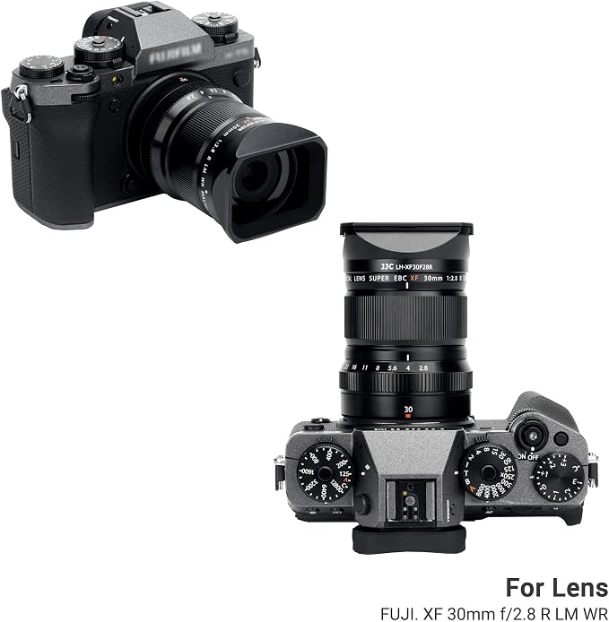 Parasol metálico JJC para lente Fuji XF 30mm f/2.8 miniatura 2