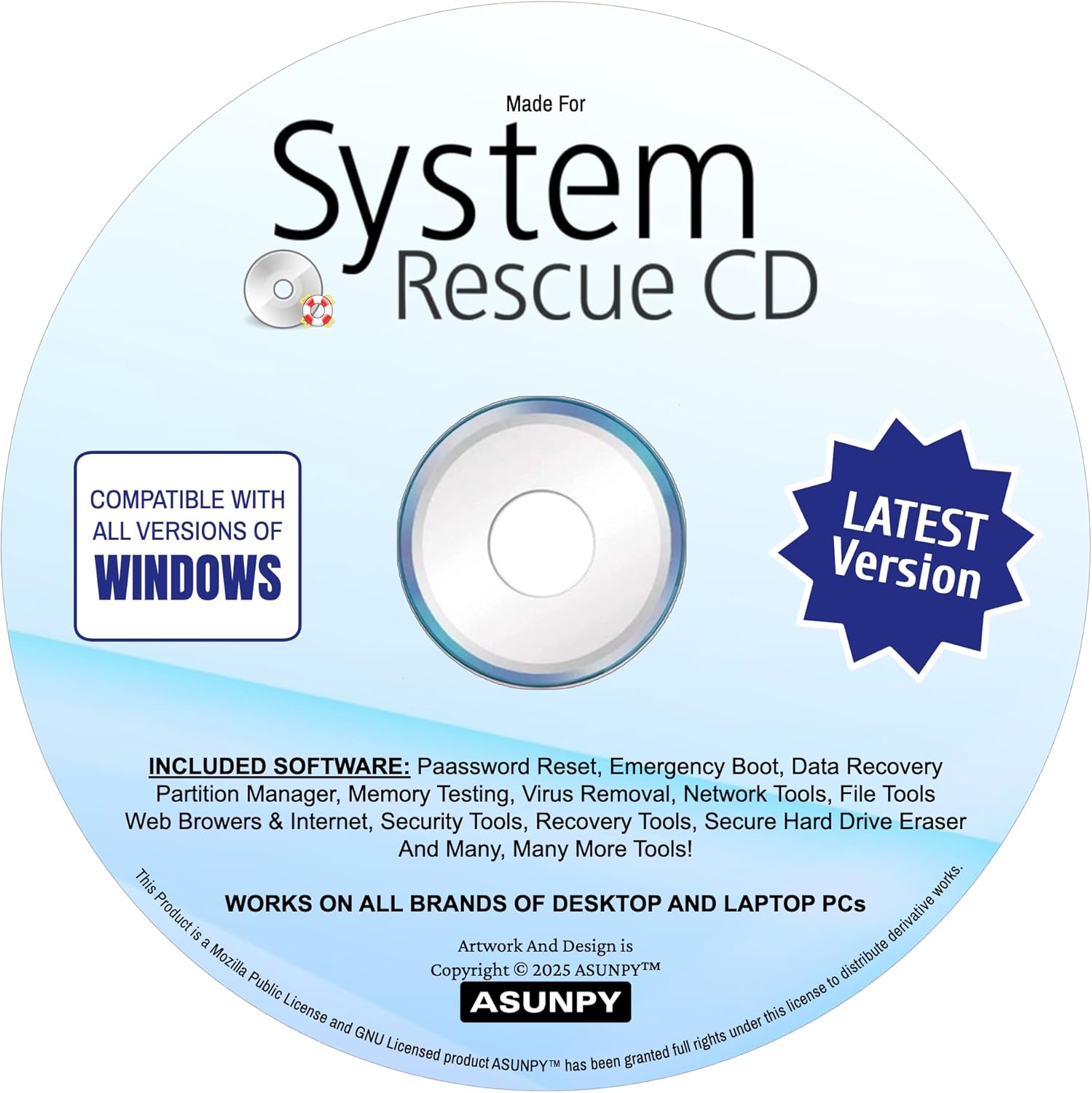 System Recovery Disk for Windows 11, 10, 8, 7, Vista, XP & Linux – Repair, Rescue, Recovery Software System Recovery Disk for Windows 11, 10, 8, 7, Vista, XP & Linux – Repair, Rescue, Recovery Software