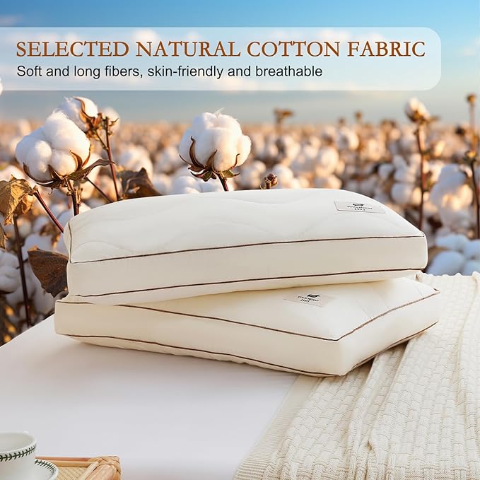 Set 2 Almohadas Lana King Size Suave miniatura 5