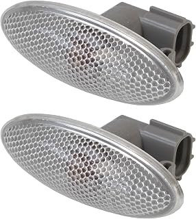 AUPARTIK Amber Side Turn Signal Fender Lights for Toyota Yaris 2006-2011 RAV4 2006-2009 Auris Corolla 2007-2010 Pair 81730-02090