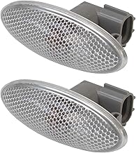 Side Turn Signal Lamp Fender Light Fit For Toyota Yaris 2006-2011 RAV4 2006-2009 Auris 2007-2010 Corolla 2007-2010 Side Marker Light 81730-02090 Amber 1Pair