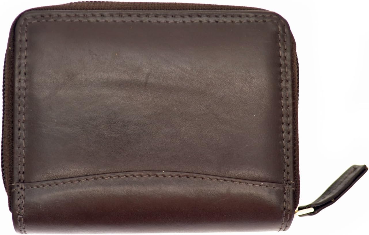 Mens / Ladies Leather Concertina Credit Card / ID / Travel Card Holder