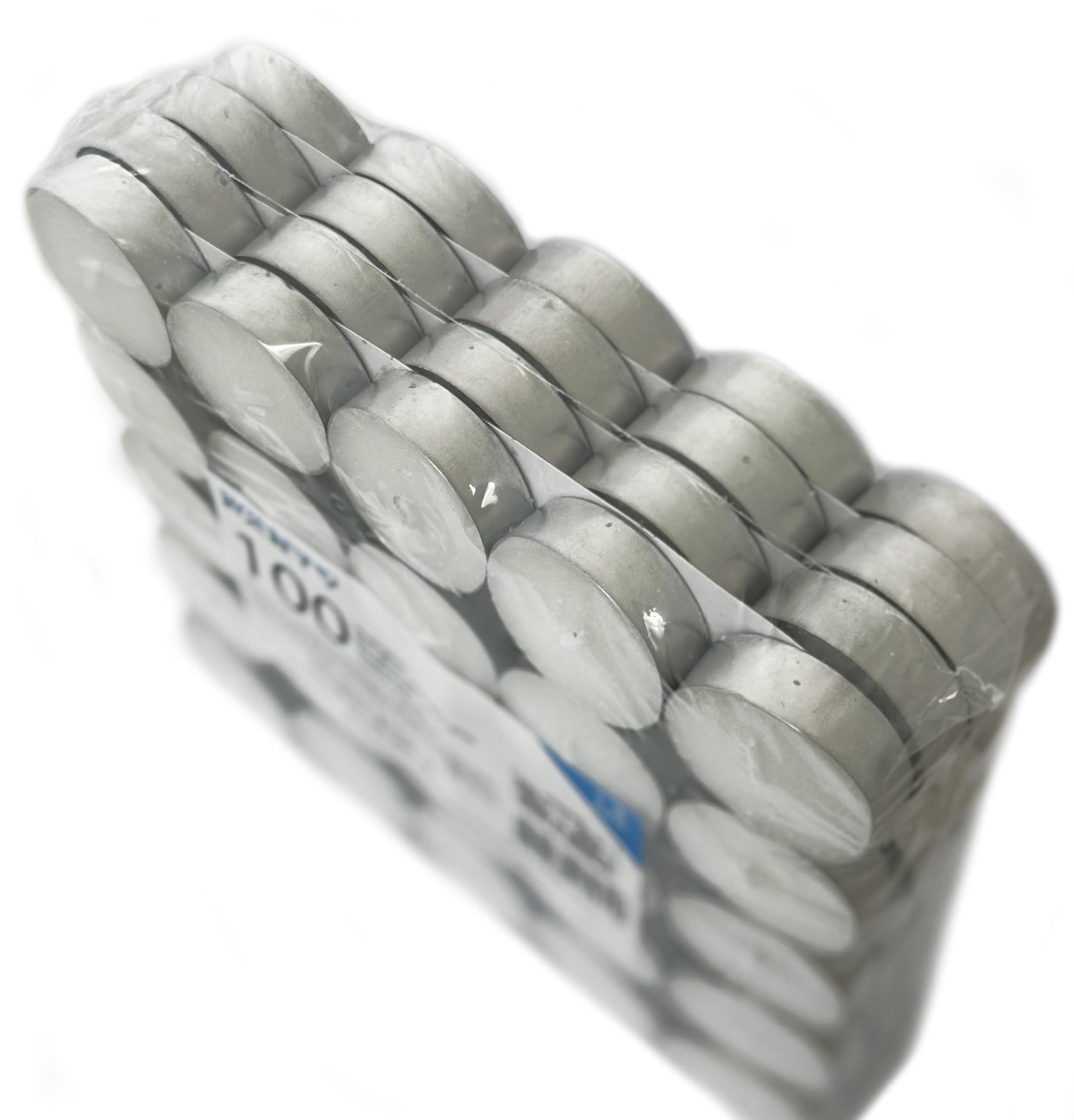 SWEEPING Tea light Candele Bianche - Set da 200 Candele tealight Durata 3 ore di Combustione - Lumini Bianchi