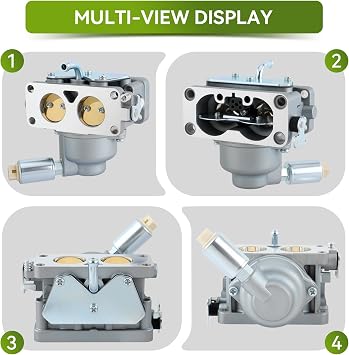 AUTOKAY 796997 MIA11461 Carb Carburetor Fits for John Deere D125 D130 D140 D150 D170 LA135 LA145 LA155 LA165 LA175 X130R X140 X165 Z235 Z245 Z255 Z425 Lawn Tractor Carb, with Gaskets