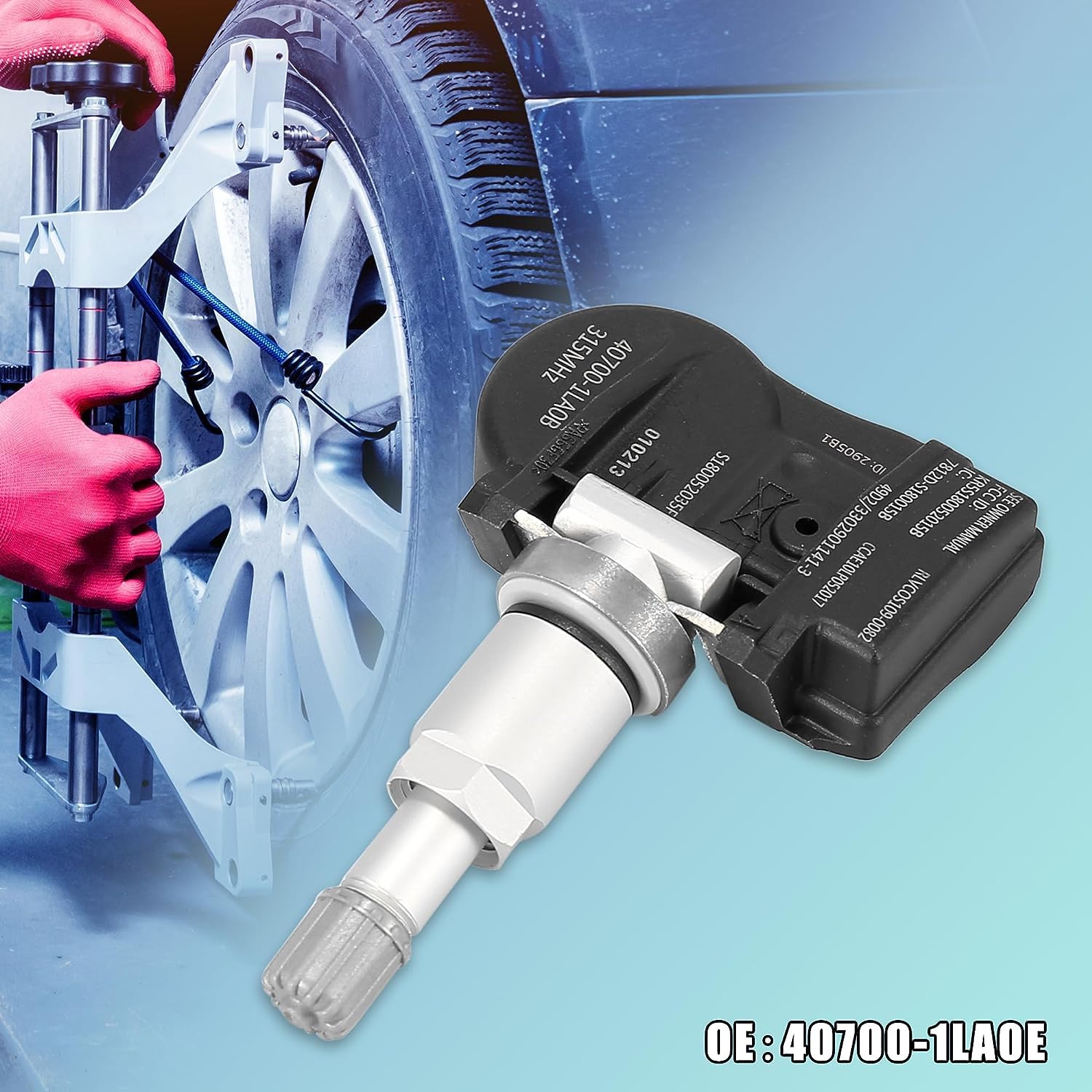 Czujnik ciśnienia w oponach samochodowych TPMS 407001LA0E Czujnik TPMS do czujnika TPMS 370Z do Infiniti