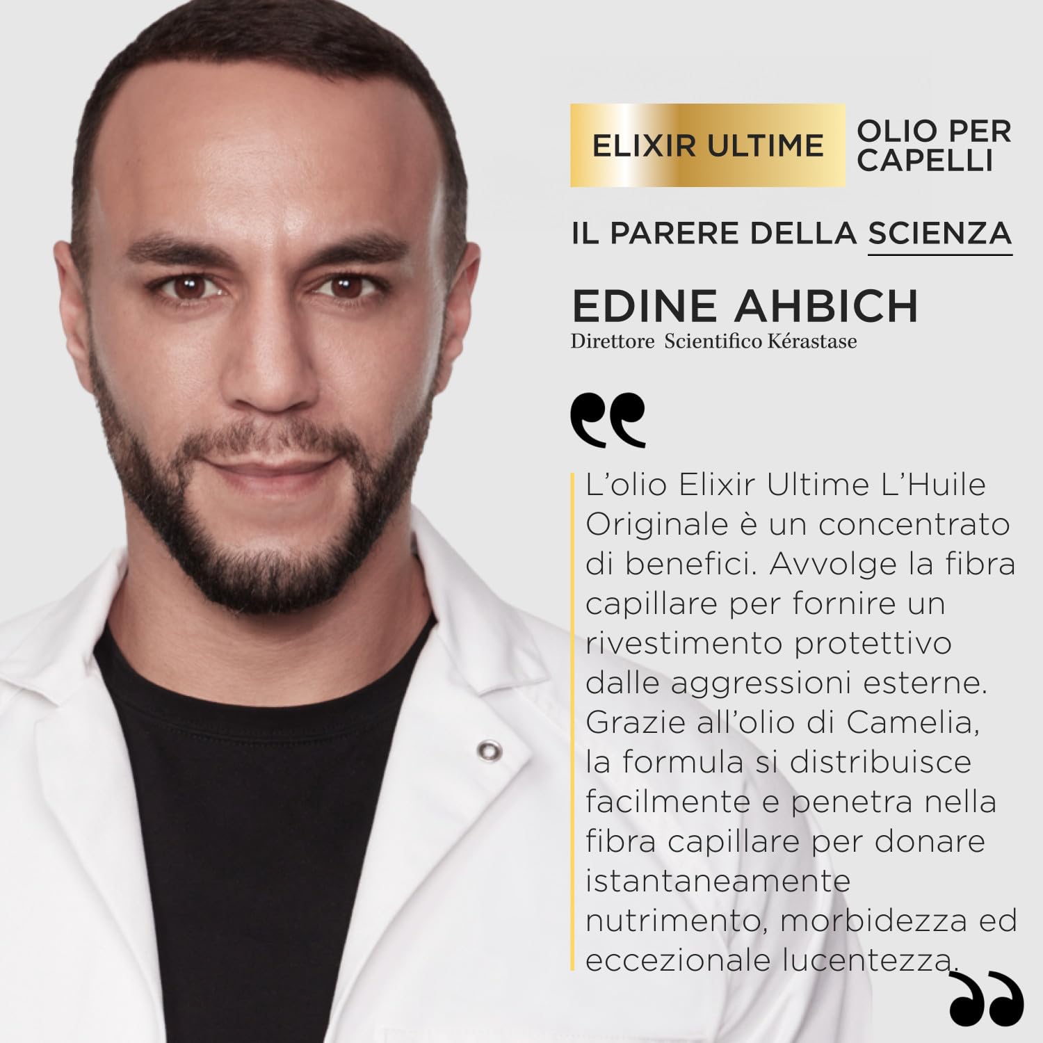 Kérastase L'Huile Originale Elixir Ultime Olio Per Capelli Secchi e Spenti 75 ml