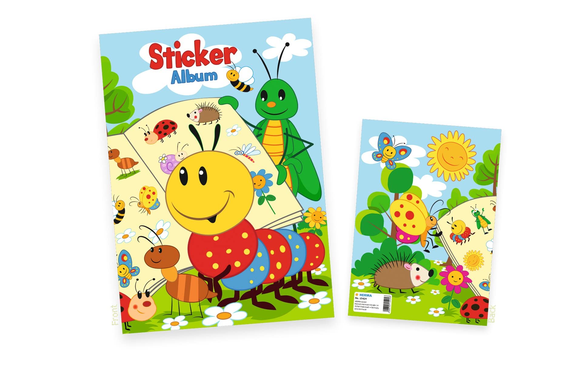 CLISPEED Stickeralbum Set - 40 Seiten Sammelalbum Mit Zubehör