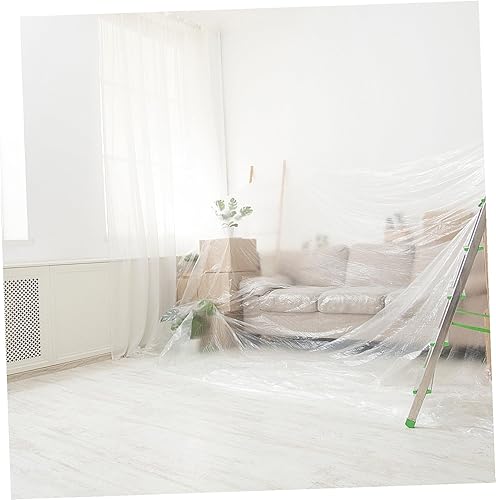 Miniatura 6 de Funda de sofá transparente más gruesa, protector de muebles para sofá de dos plazas pequeños, funda transparente para mascotas antiarañazos, polvo y