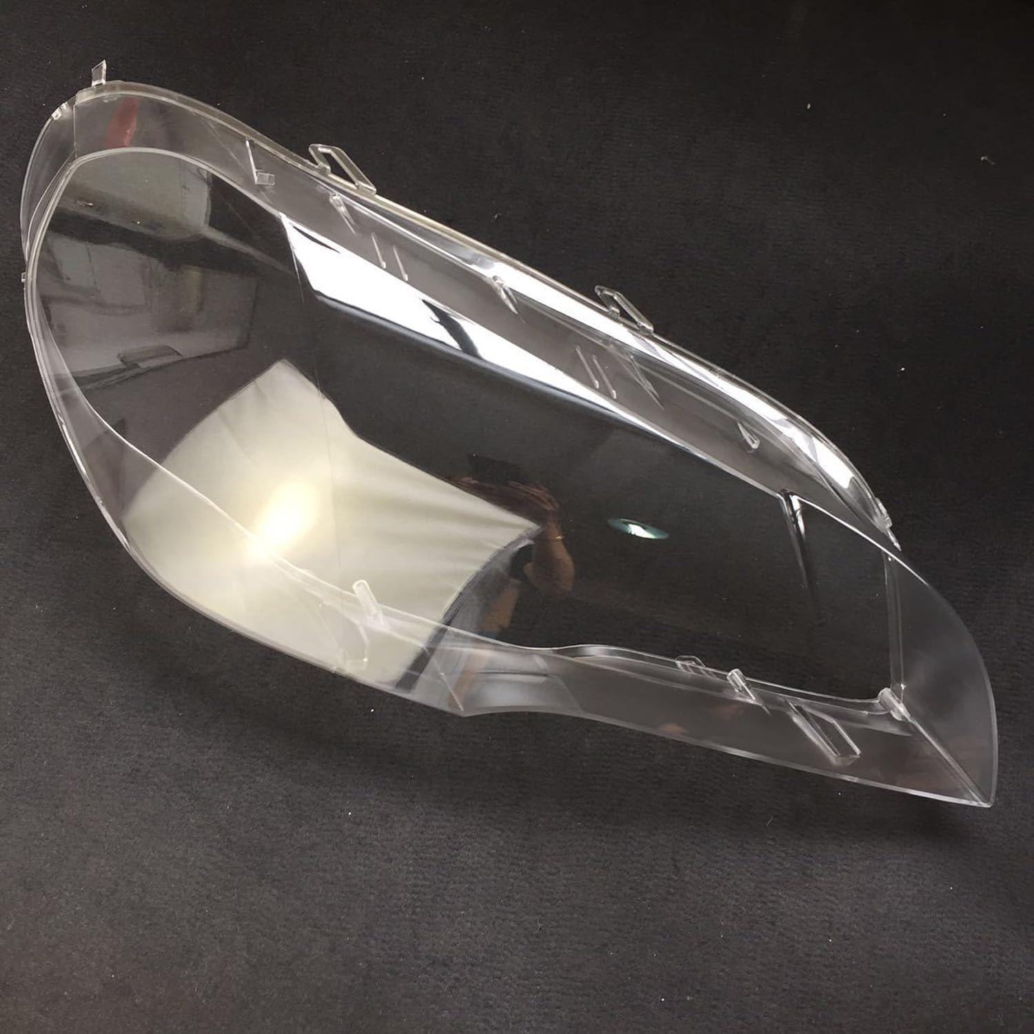 Transparent Automotive Headlight Covers Shell,Car Headlight Lens Cover Shell,Auto Headlamp Shell,for X5 2008-2013,Right