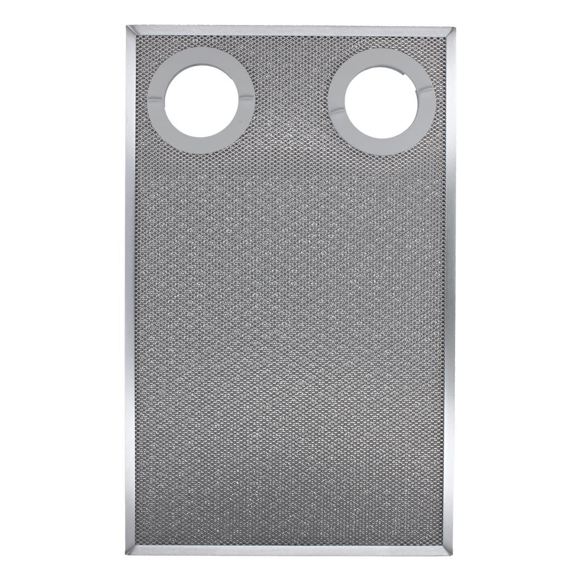 easyPART passend für BOSCH 00439411 Fettfilter 494x306mm Metallfilter für | Dunstabzugshaube, mit 2 Aussparungen Löchern für die Halogenlampen, Metallfettfilter, Ersatzteil