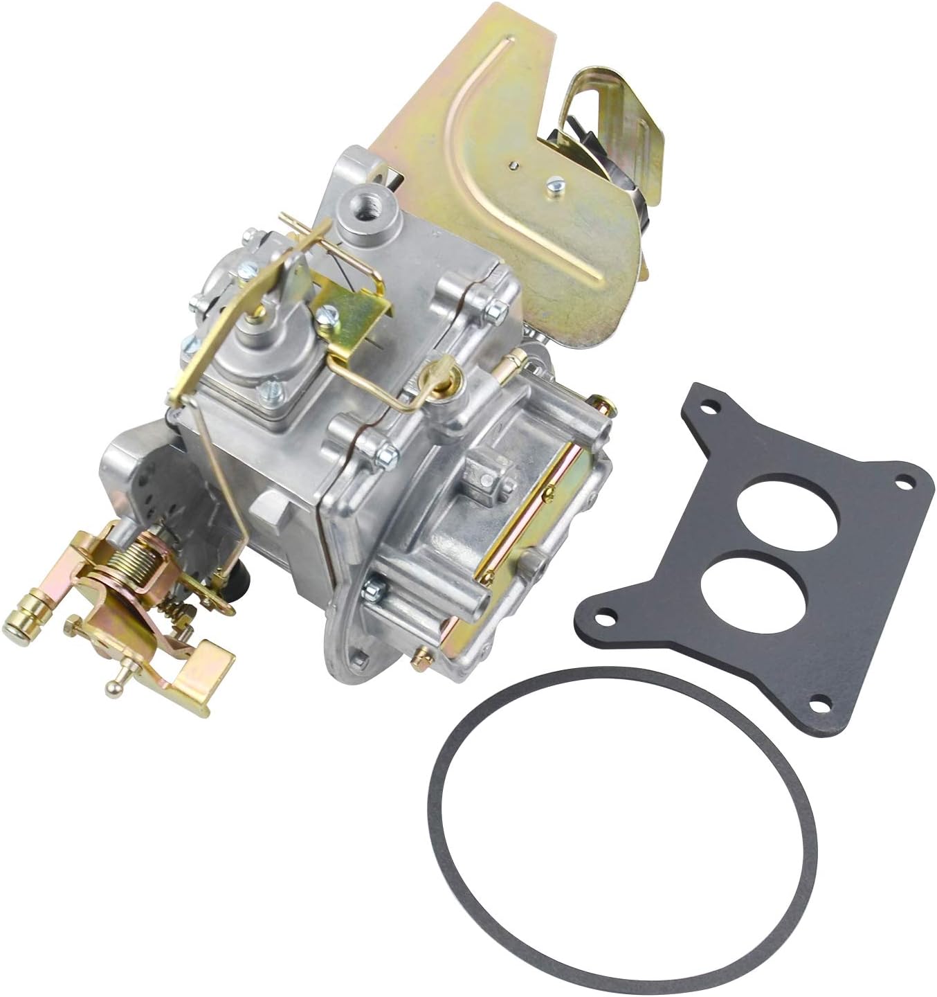2 Barrel Carb 2100 Carburetor A800 Fit For Jeep Ford 289 302 351 400 Cu Engine F100 F250 F350 W/Electric Choke