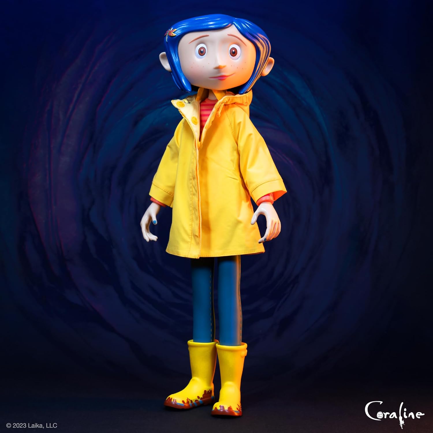 Super7 Supersize Coraline - 16" Coraline Action Figure with Fabric Clothing Classic Movie Collectibles and Retro Toys