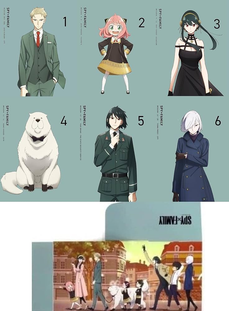 Amazon.co.jp | SPY×FAMILY 初回生産限定版 ブルーレイ 全6巻