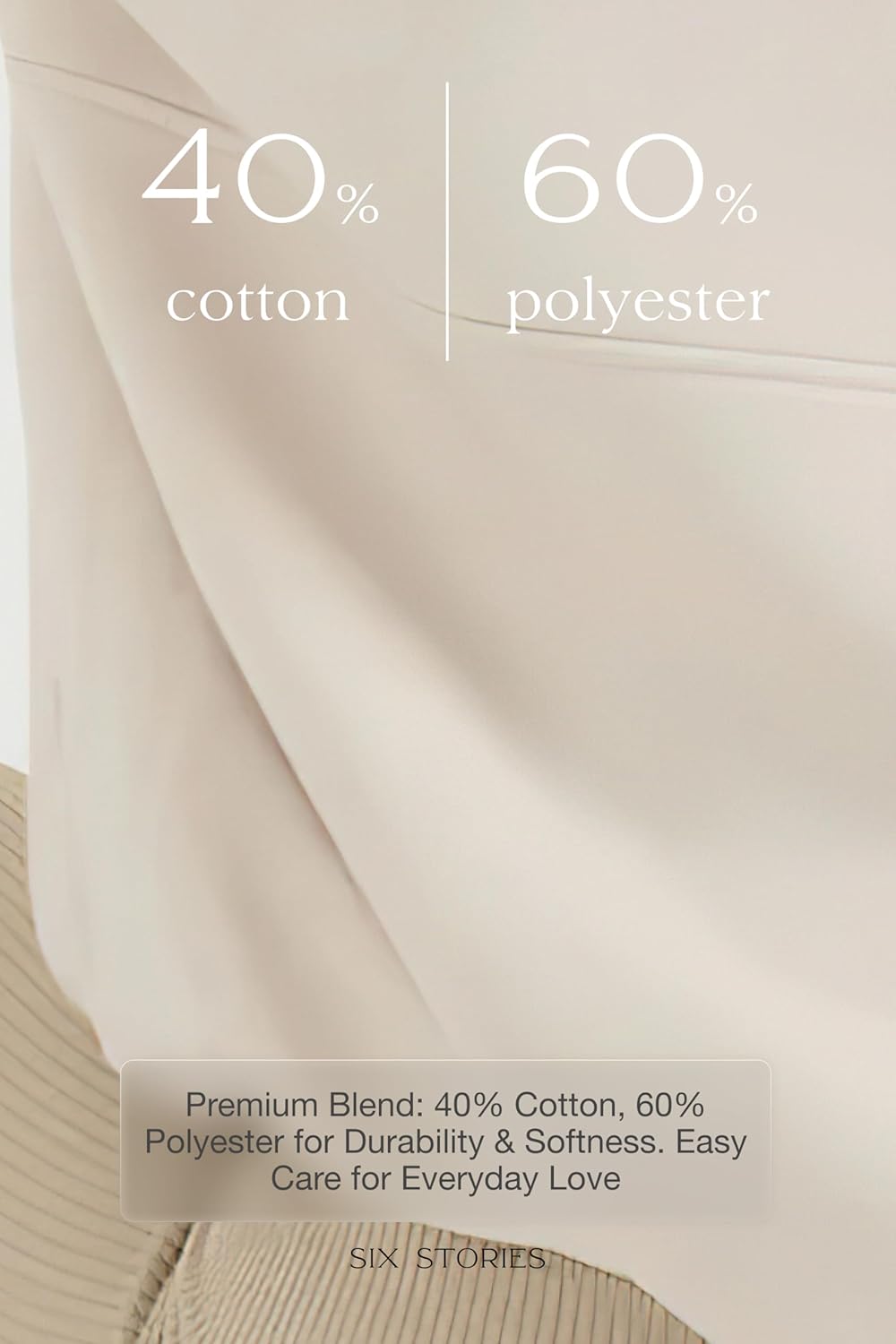 Six Stories | Champagne Wifey Embroidered Quarter Zip Sweatshirt | Honeymoon Pullover for Ultimate Comfort - Image 5