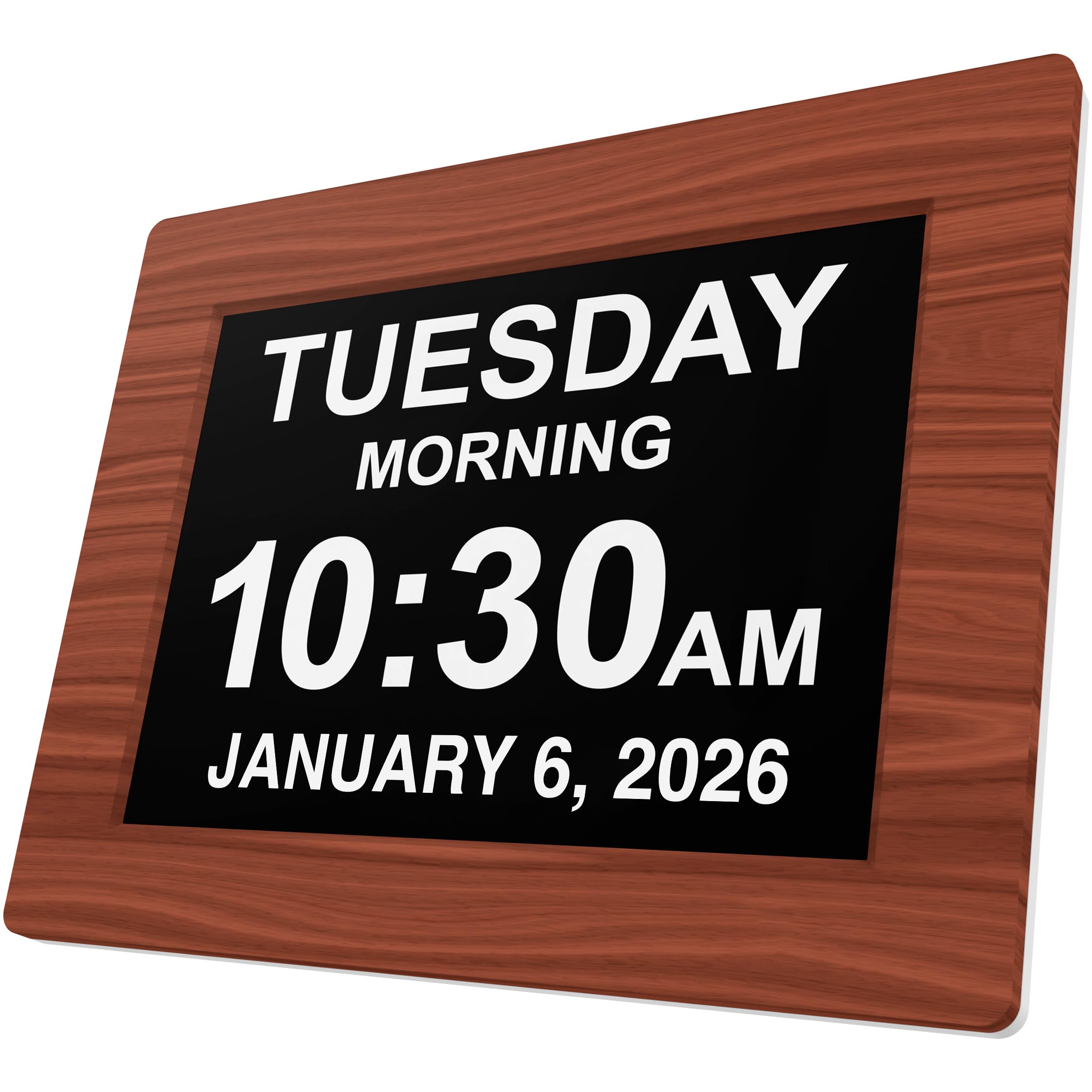 American Lifetime New 2026 Dementia Clock Large Digital Clock for Seniors Large Display with Custom Alarms Calendar Clock