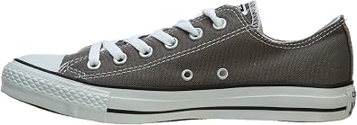 Converse Unisex Chuck Taylor All Star Seasonal Ox' Low-Top Sneakers, Charcoal, 5.5 UK