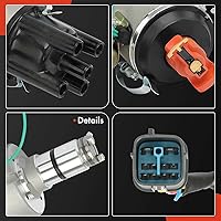 Vista 8 de Distribuidor de encendido A-Premium con tapa y rotor Compatible con Volkswagen Beetle, Campmobile, Fastback, Karmann Ghia, Rabbit, Scirocco