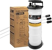 Vista 9 de EWK aspiradora y cambiador de aceite de 6.5 litros neumática/manual, bomba extractora de líquido, removedor de tanque