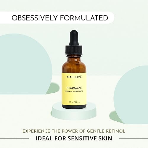Miniatura 4 de MAELOVE Stargaze - Suero de retinol mejorado, 0.25% retinol liberado por el tiempo para piel radiante, hidratante con ácido hialurónico,