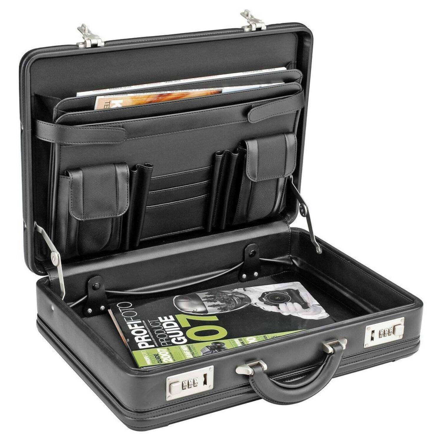 D&N Business Line Aktentasche, 45 cm, 18L, schwarz