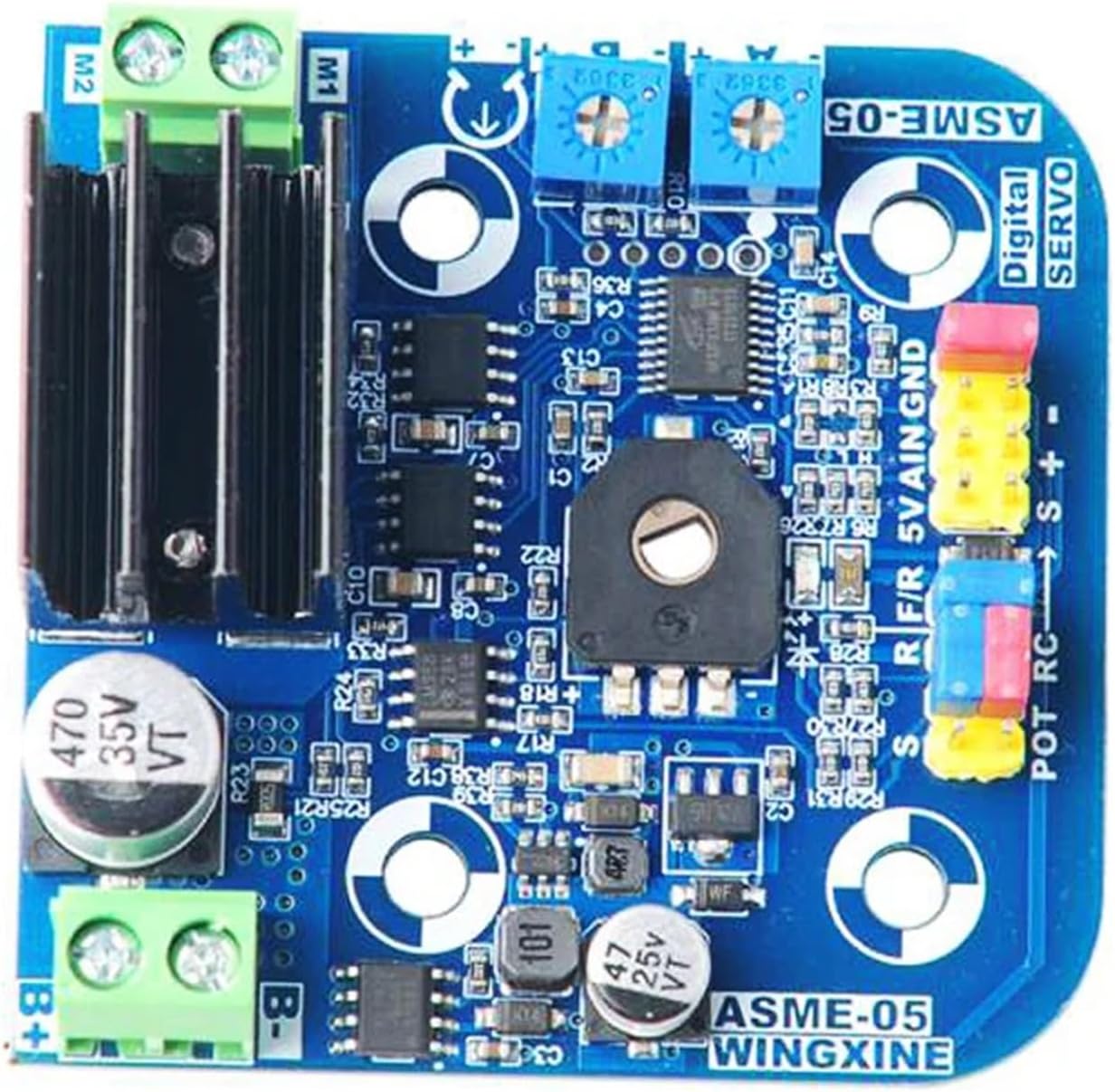 PCB Controller for ASMC-04B ASMC-05B Robot Servo High Power Torque Support 12V~24V 180kg.cm 380kg.cm Large Robotic Manipulator