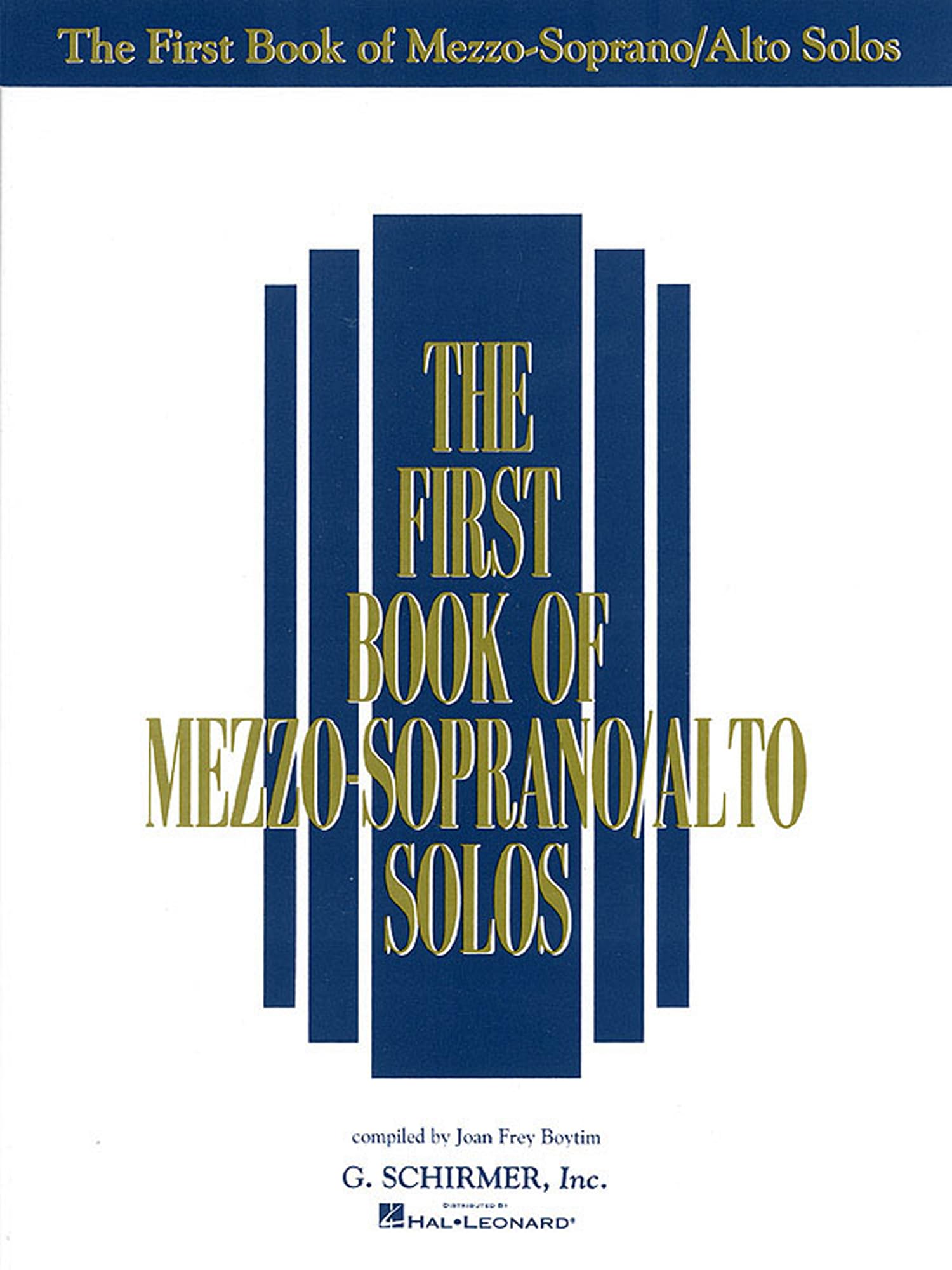 The First Book Of Mezzo-Soprano/Alto Solos