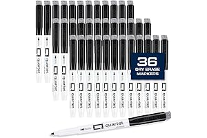 Quartet Dry Erase Markers: Unparalleled Precision in Fine Tip Writing