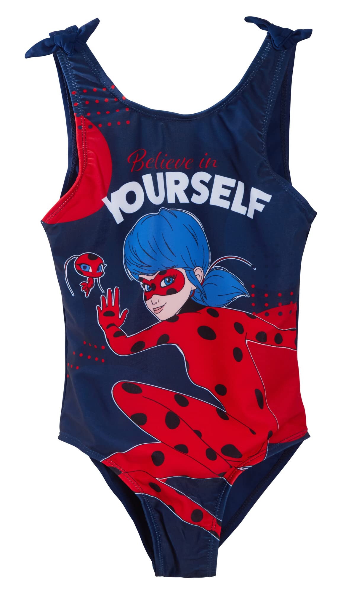 Miraculous Girls Navy Ladybug Swimming Costume 4 Years