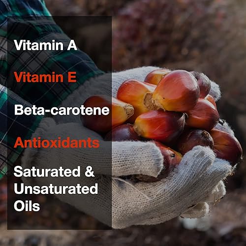 Miniatura 4 de PALM OIL RBD ORGÁNICO CARRIER prensado en frío 100% puro natural 4 oz a 7 lb, 8 onzas