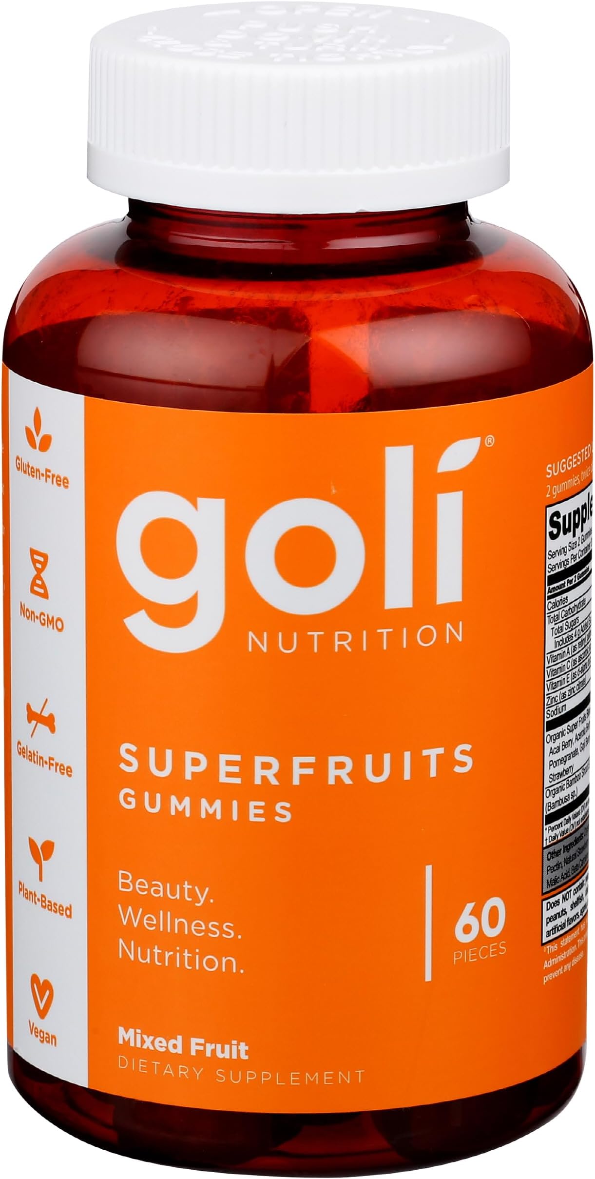 Superfruits Gummies - 60 gummies