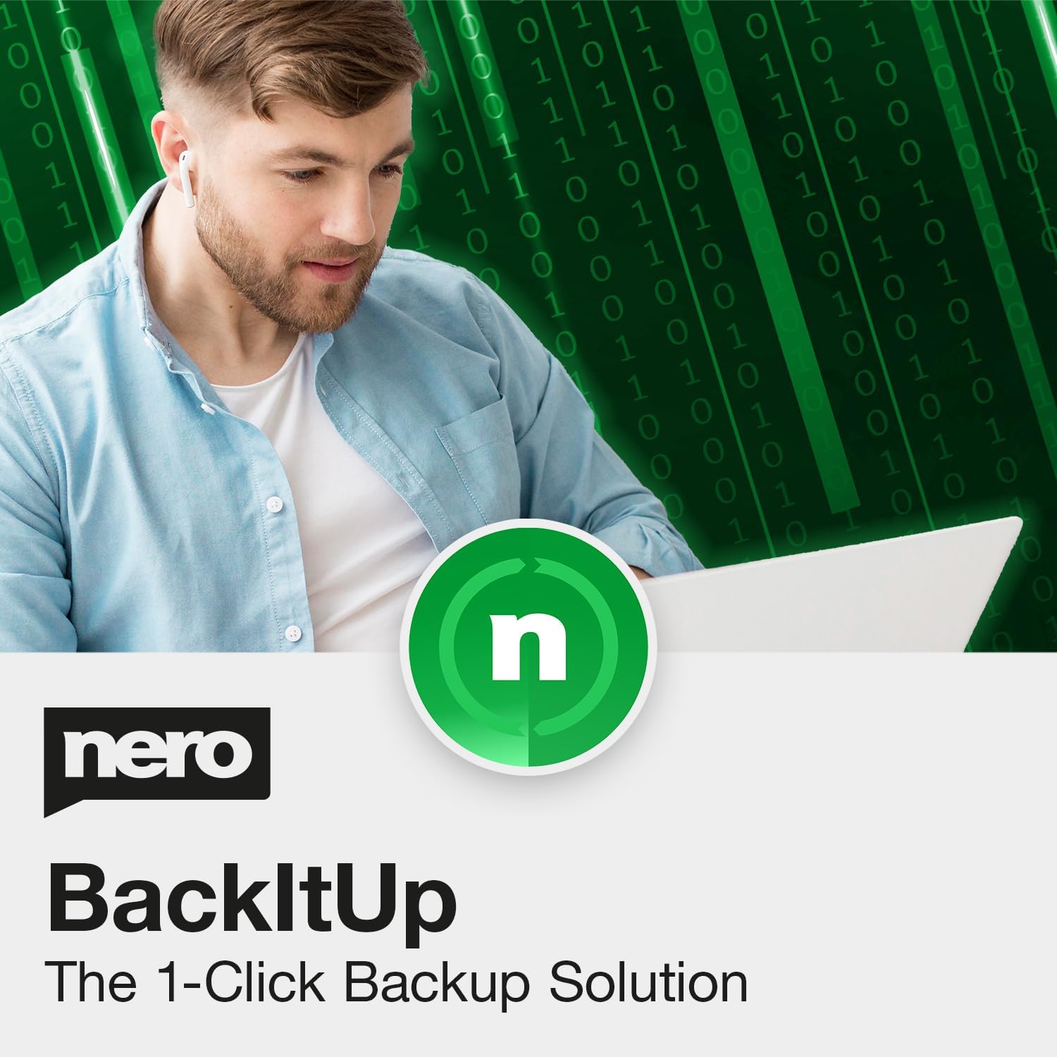 Nero BackItUp – Data Backup Software | Automatic Backup, Data Recovery, Cloud Backup, Fully Automated | Lifetime License | 1 PC | Windows 11/10/8/7