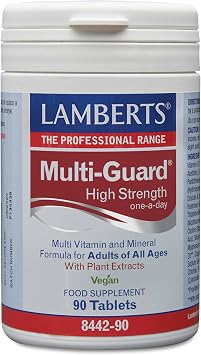 Lamberts MultiGuard Multivitamin   High Strength One-a-Day Formula   90 Tablets