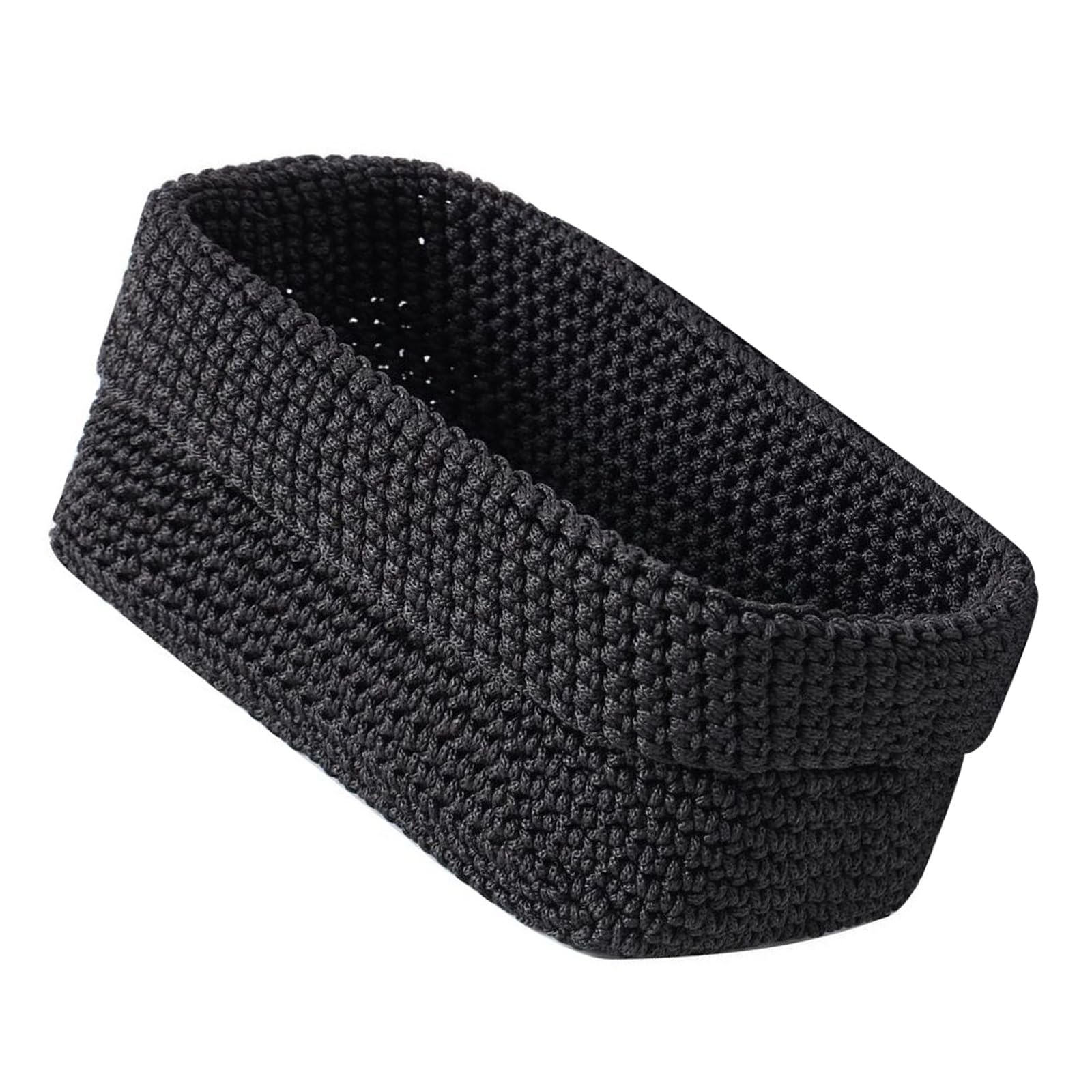 ZWWAAZHF Woven Storage Basket, Decorative Organizers Bins Box for Towel, Book, Cloth, Shoes, Snacks Diaper Towel Gift Baskets Empty Gift Baskets Empty