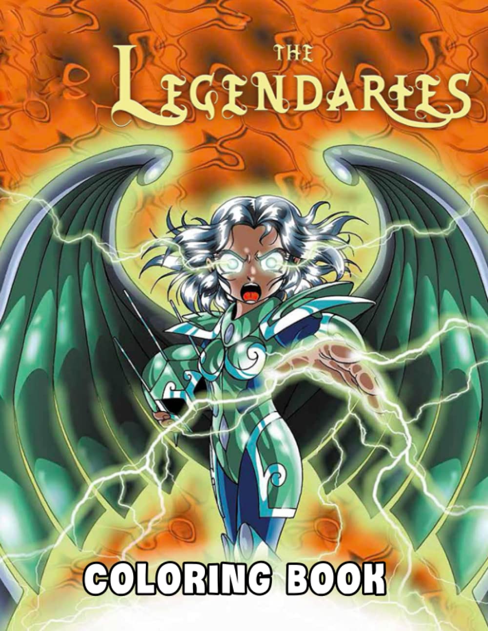The Legendaries Coloring Book: Jumbo Colouring Pages For Kids and Adults