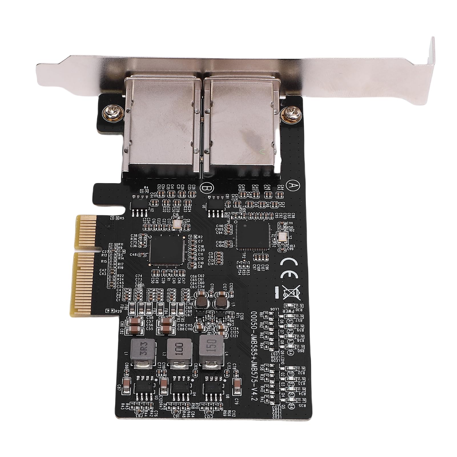 Socobeta Scheda Controller Adattatore SAS PCIe Ad Alta velocità da 5 Gbps per Applicazioni Desktop e Server PCB e Metallo