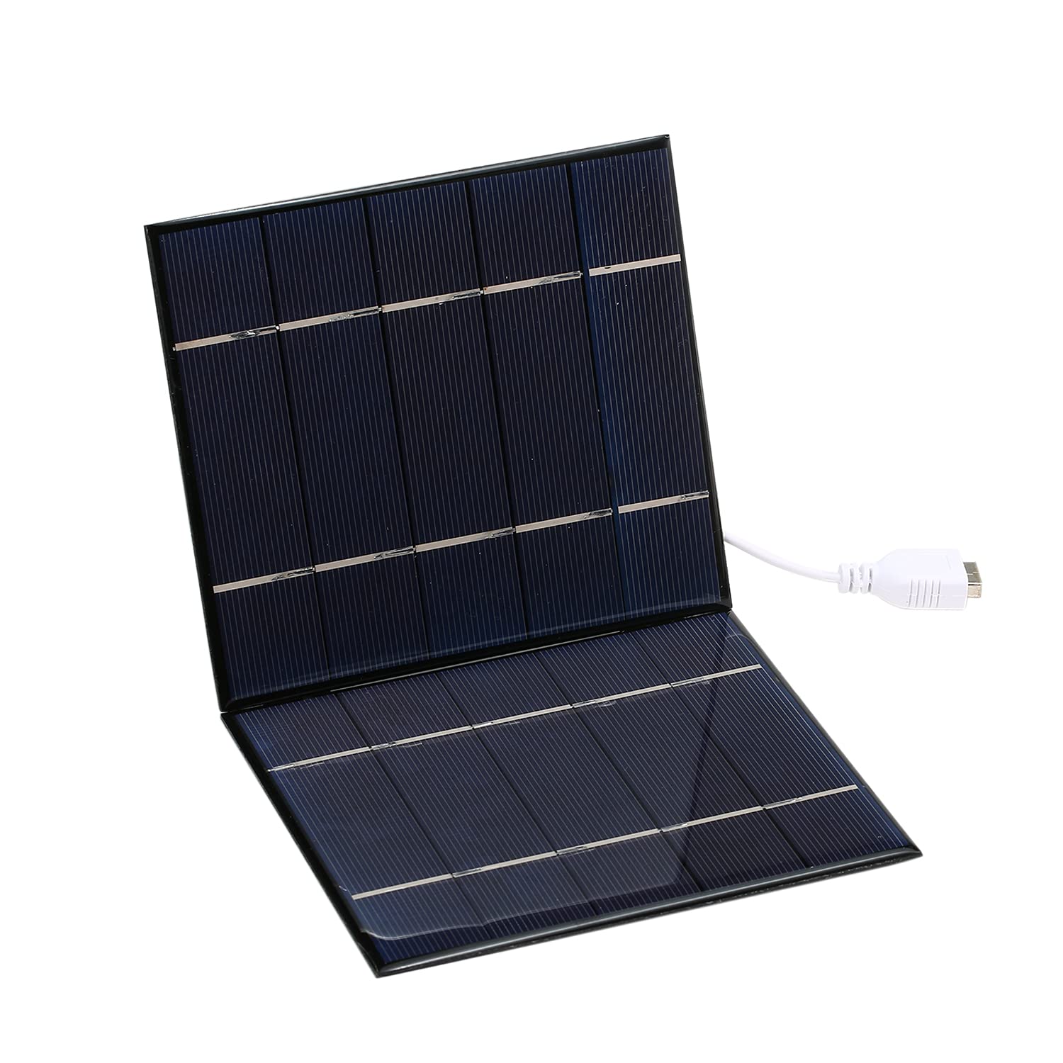 Qunan 7W/5V Portable Solar r Wi USB Port Foldable Solar Panel Camping Hiking T vel Compact Solar Power Phone r for Tablet Laptop Cellphones-image-33