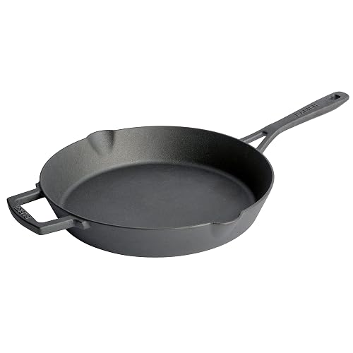 Babish 10-Inch Preseasoned Cast Iron Skillet – Durable Non-Stick Frying Pan for Cooking, Searing & Baking