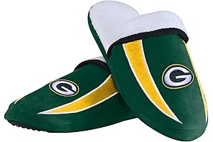 Green Bay Packers Memory Foam Moccasin Slippers