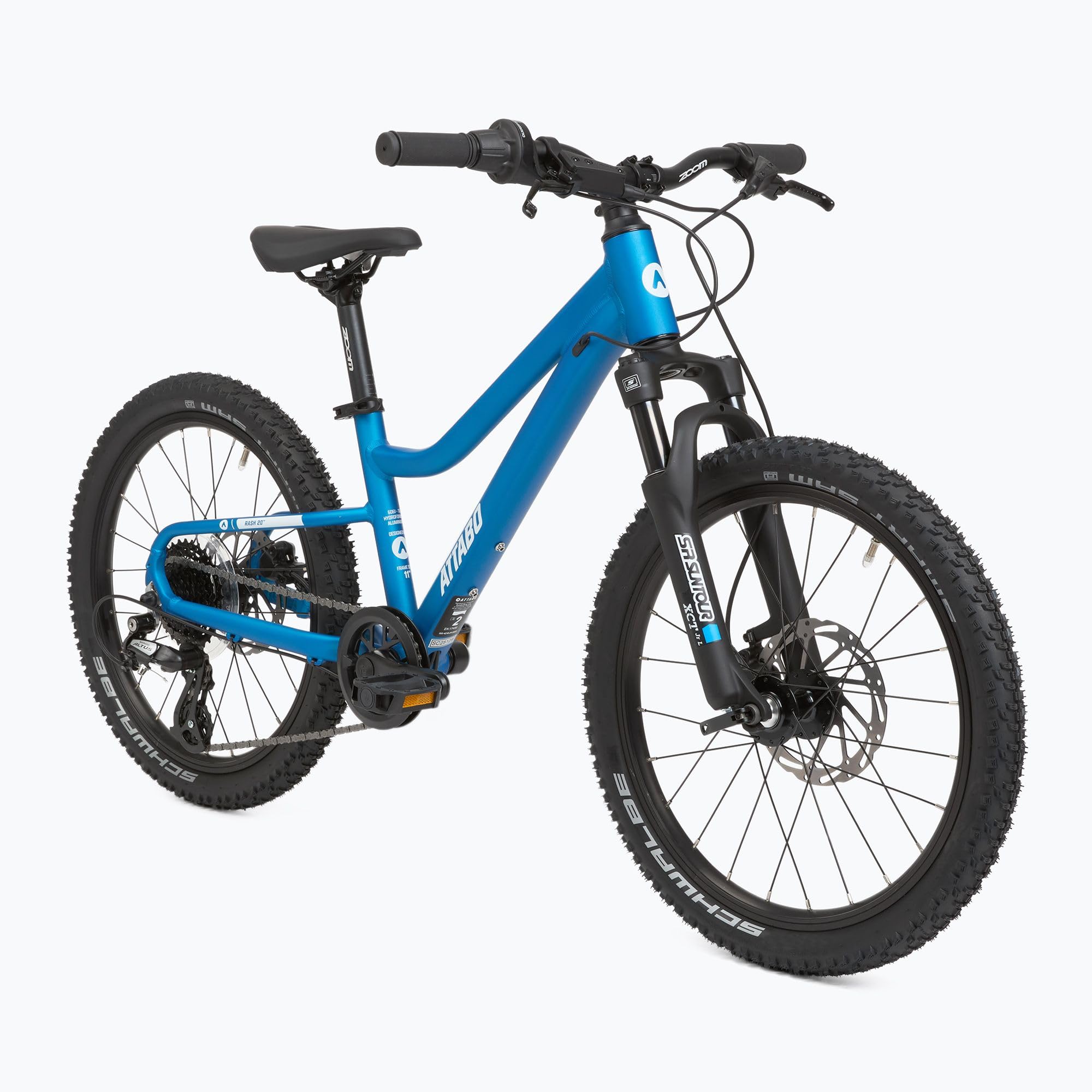 ATTABO Rash 20 Zoll Gen 2 Kinderfahrrad – Aluminium 6061, Federgabel SR Suntour, Shimano 8-Gang, hydraulische Scheibenbremsen Tektro