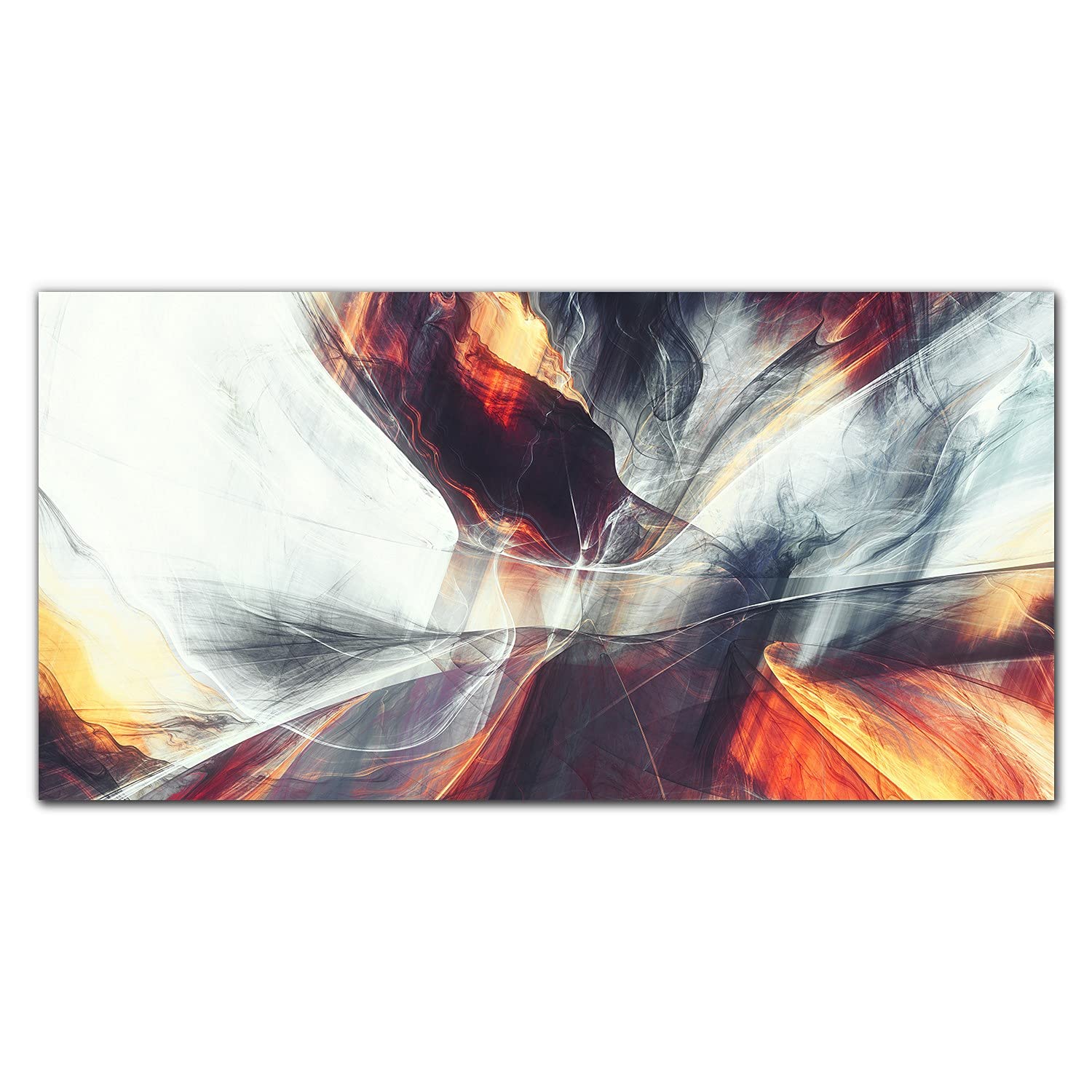 Dosseret en verre trempé Coloray 120x60cm protection murale premium cuisine